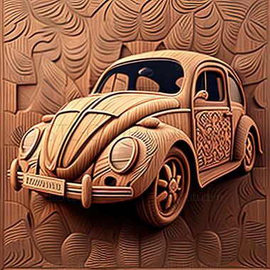 3D мадэль Volkswagen Beetle A5 (STL)